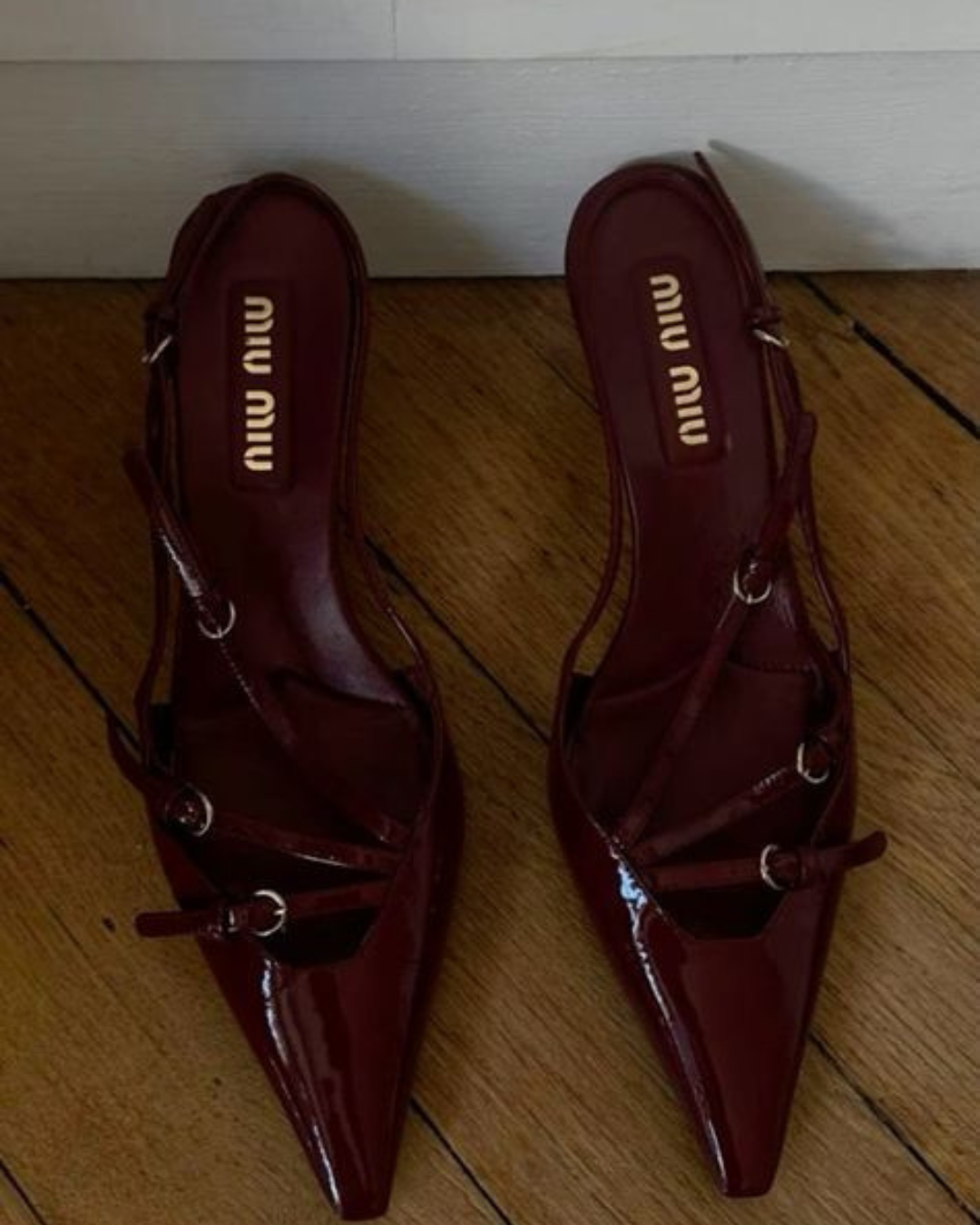 Miu Miu Slingback heels